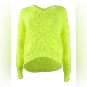 Freshman Fuzzy V-Neck Sweater
